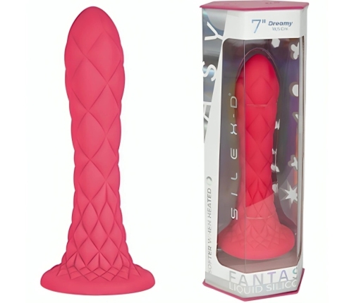 SilexD Dreamy Fantasy Liquid Silicone Thermoreactive Model Fuchsia 18.5cm