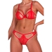 PASSION - ANUVERA SET SUJETADOR + TANGA ROJO S/M