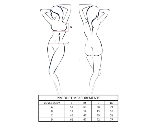 PASSION - ZOVEL BODY ROSA CLARO L/XL