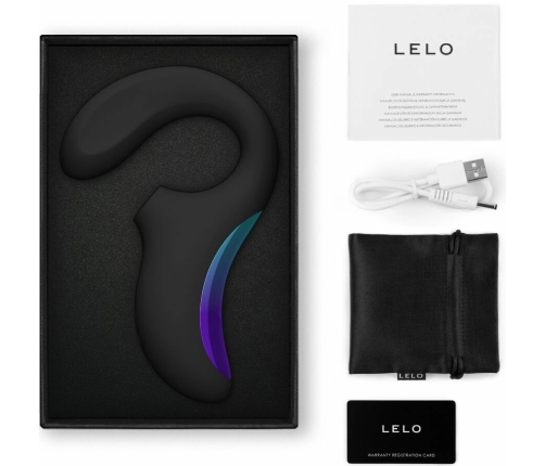LELO ENIGMA Wave Triple Motor Sonic Massager Black 182mm