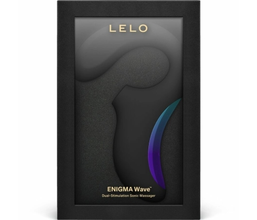 LELO ENIGMA Wave Triple Motor Sonic Massager Black 182mm