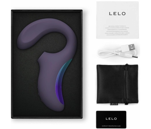 LELO - ENIGMA WAVE MASAJEADOR TRIPLE VIBRACIÓN MORADO