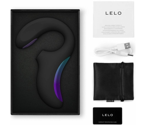 LELO ENIGMA Double Sonic Intimate Device Black, App-Control, 8 Modes