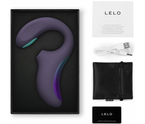 LELO Enigma Double Sonic Intimate Device Cyber Purple - App Control