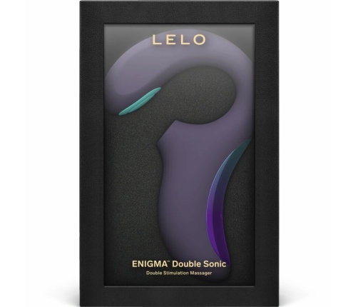 LELO Enigma Double Sonic Intimate Device Cyber Purple - App Control