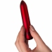 Rocks-Off Rechargeable Vibrating Bullet Poppy Red - Compact Waterproof Model