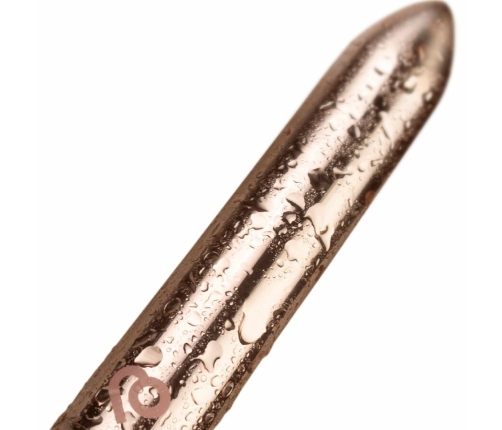 Rocks-Off Golden Rose Rechargeable Compact Vibrating Bullet IPX7 16 Modes