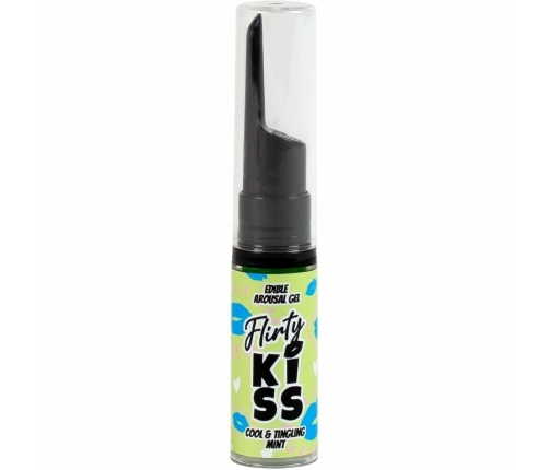 Secret Play Flirty Kiss Dual Sensation Edible Gels Strawberry & Mint 2x8g