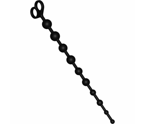 TOYJOY Flexible Silicone Intimate Bead System 34cm Black