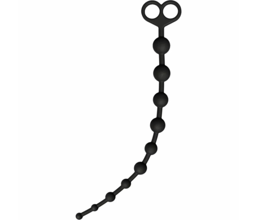 TOYJOY Flexible Silicone Intimate Bead System 34cm Black
