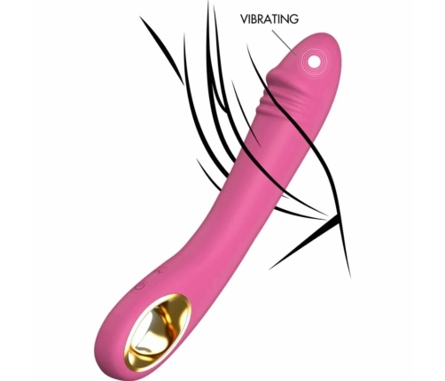 TOYJOY Maia Vibrator - G-Spot Curve, 10 Modes, Silicone, 21 cm, Pink