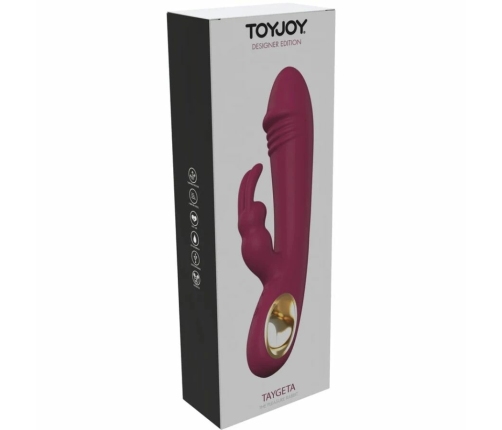 TOYJOY Taygeta Dual-Action Silicone Intimate Device, Rechargeable, Purple