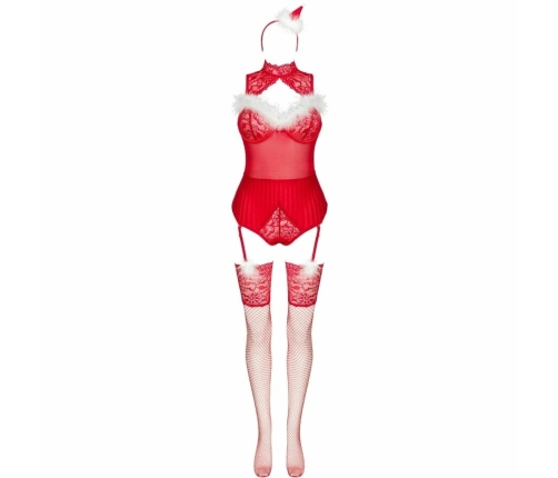 Livco Corsetti Fashion Limpid Snowflakes LC 90604 Festive L/XL Set