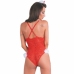 LivCo Corsetti LC 90706 Festive Christmas Bodysuit L/XL Red-White