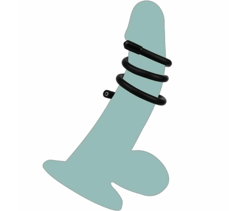 ElectraStim Recoil Flexible Electro Accessory - Shapeable Unipolar, 40 cm, Black