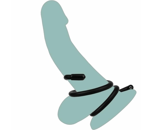 ElectraStim Recoil Flexible Electro Accessory - Shapeable Unipolar, 40 cm, Black