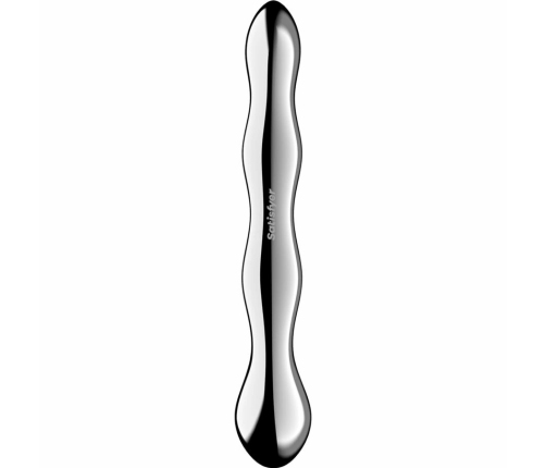 Satisfyer Cosmic Crest 2 Steel Double-Ended Intimate Massage Wand 20.5cm