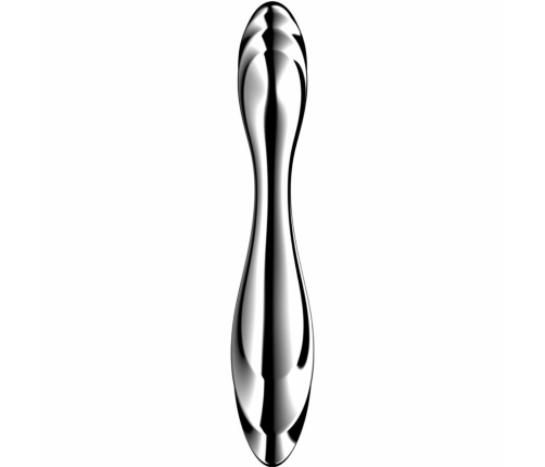 Satisfyer Pure Gravity 2 Double-Ended Stainless Steel Massager 27 cm