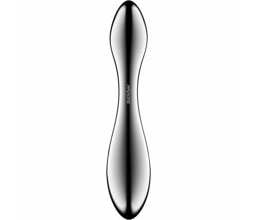 Satisfyer Pure Gravity 3 Stainless Steel Dual-Sided Intimate Tool
