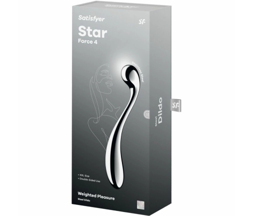 Satisfyer Star Force 4 Dual-Ended Stainless Steel Intimate Tool XXL