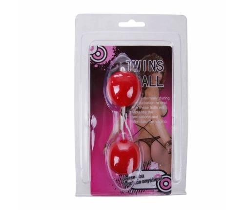 Baile Twins Lilac Unisex Kegel Exercise Balls TPR 2-Piece Set