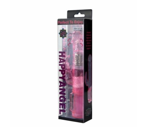 Baile Pink Rabbit Mini Rotator Superstimulator, 21.5 cm, Multispeed Gelatin Model