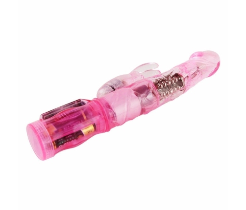 Baile Pink Rabbit Mini Rotator Superstimulator, 21.5 cm, Multispeed Gelatin Model