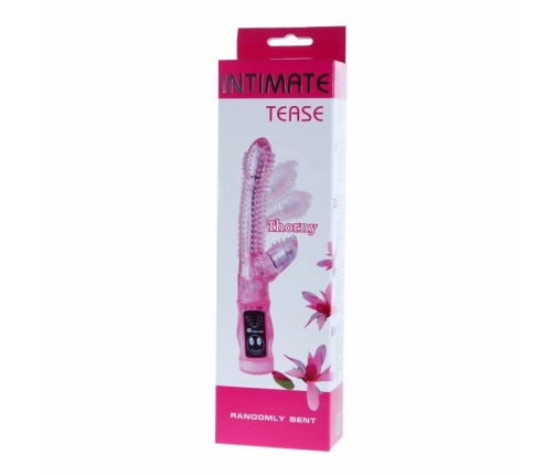 Baile Intimate Lover Tease Lilac Multifunction Waterproof Vibrator 23cm