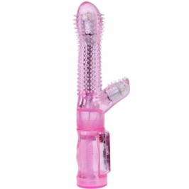 Baile Intimate Lover Tease Lilac Multifunction Waterproof Vibrator 23cm