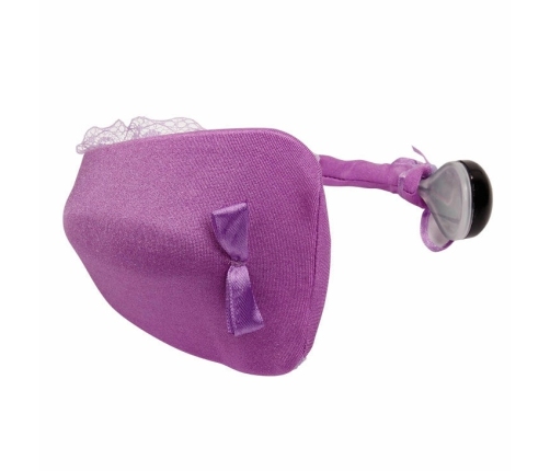 Baile Vibrating Thong with Wireless Remote Lilac - Discreet Wearable Model