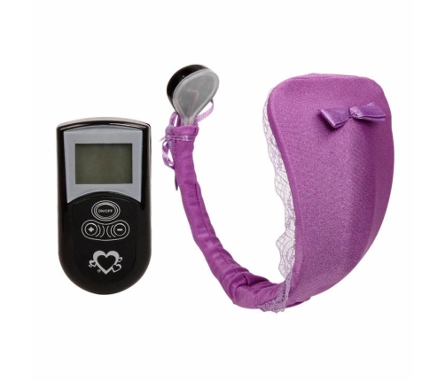Baile Vibrating Thong with Wireless Remote Lilac - Discreet Wearable Model