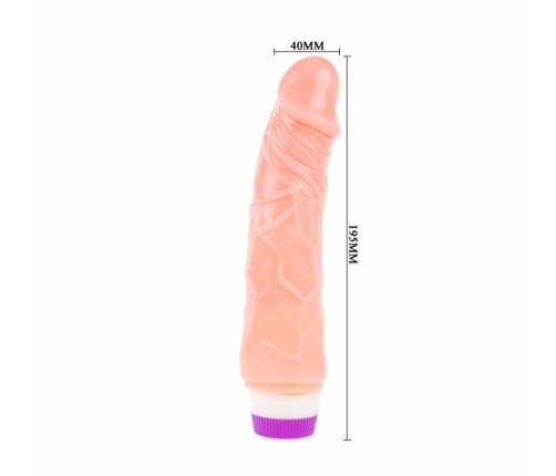 Baile Linex Flexible Vibrating Model 19.5 cm - Adjustable Speed, Soft Touch