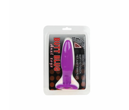 Baile Small Pink Plug 15 cm - Flexible Silicone Model with Suction Base