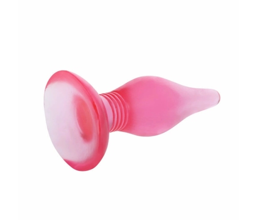 Baile Lilac Soft Touch Plug 14.2 cm with Suction Base - Violet