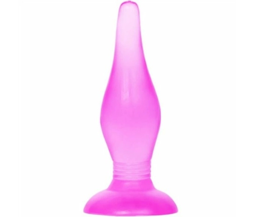 Baile Lilac Soft Touch Plug 14.2 cm with Suction Base - Violet