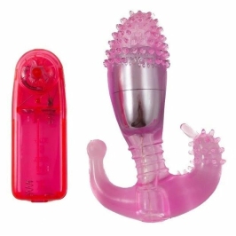 Baile Ripple Intimate Silicone Stimulator with Multi-Speed Vibration