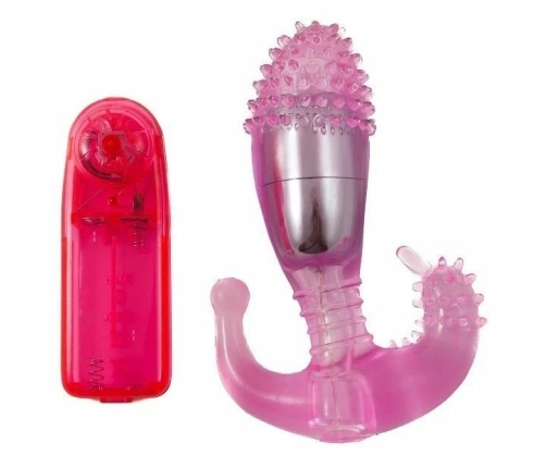 Baile Ripple Intimate Silicone Stimulator with Multi-Speed Vibration