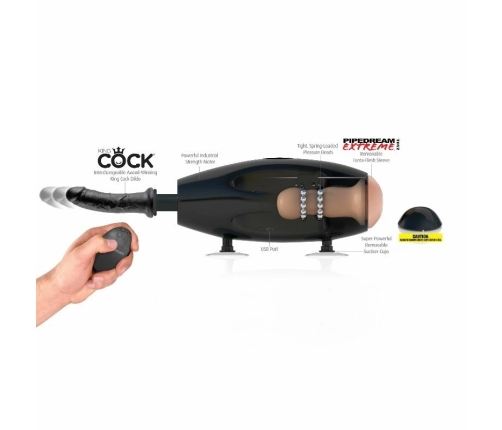 Fetish Fantasy Extreme International Portable Thrusting Machine 100-240V