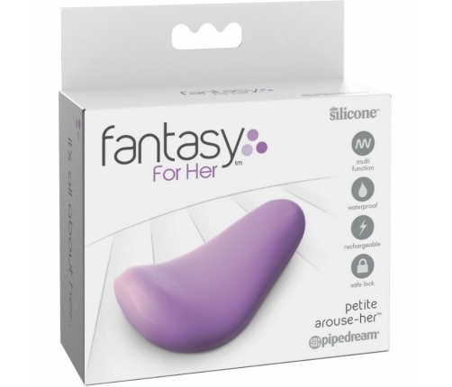 Fantasy For Her Petite Arouse-Her Vibrating Silicone Device, Pink