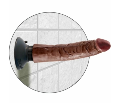 Pipedream King Cock Vibrating Intimate Device Brown 17.8 cm Multispeed
