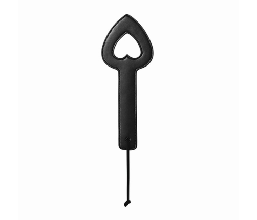 Sportsheets Shadow Heart Paddle - packa skorzana 29x4 cm czarna