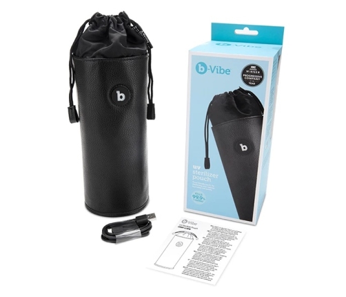 b-Vibe UV Sterilizer Bag - Portable Disinfection System, 25.4 cm
