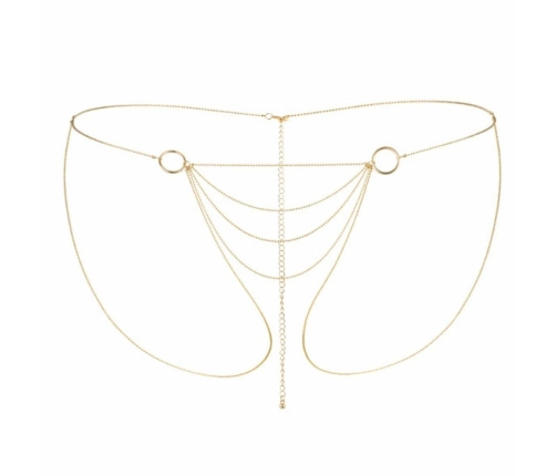 Bijoux Indiscrets Magnifique Body Chain Gold - Adjustable Bikini Jewelry