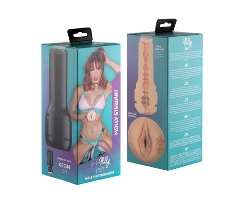 Kiiroo Feel Molly Stewart Intimate Sleeve Stars Collection, Compatible with Keon