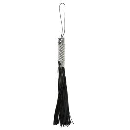Sportsheets Sincerely Bling Flogger - Vegan Falls, Decorative Handle, 31cm Sportsheets Sincerely Bling Flogger - Vegan Falls, Decorative Handle, 31cm