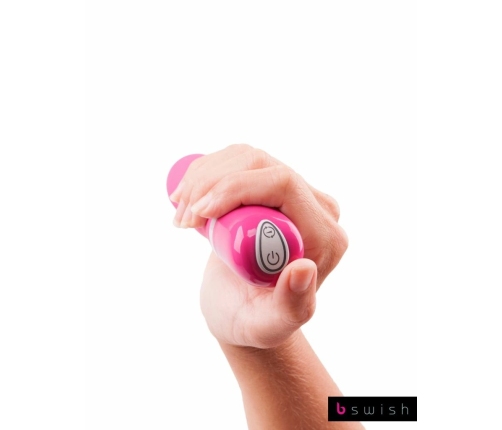 B Swish Bdesired Deluxe Pearl Intimate Massager Rose 6-Function Silicone