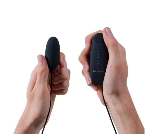 B Swish bNaughty Classic Black - Corded Multi-Program Personal Massager