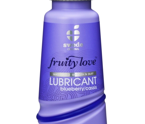 Swede Fruity Love Blueberry & Cassis Lubricant 100ml - Natural Formula
