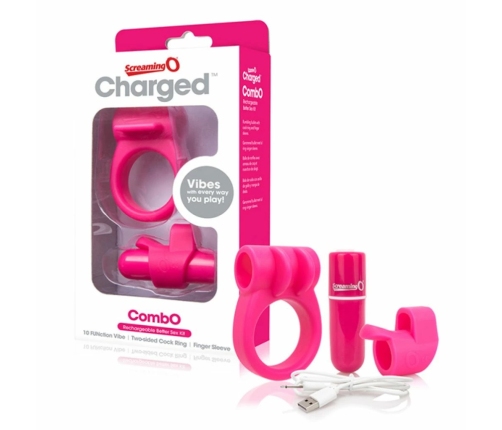 The Screaming O - Charged CombO Kit #1 Pink