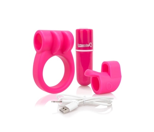 The Screaming O - Charged CombO Kit #1 Pink